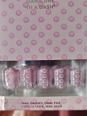 Manicure In A Dash Pink Press-On Nails - Cute Polka Dot Design